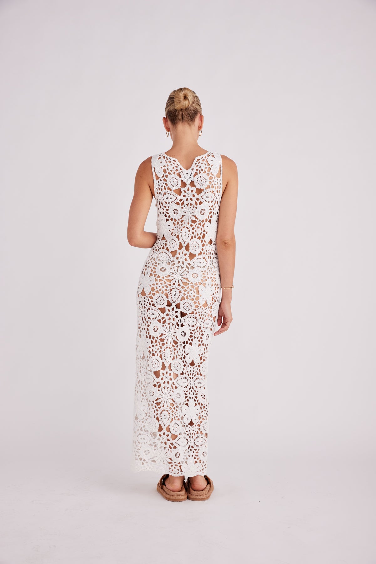 Tala Maxi Dress White Beach City Tala Maxi Dress White Beach City